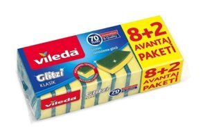 Vileda Hijyenik 10'lu Bulaşık Süngeri