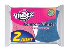 Vindex Comfort 2 Adet Bulaşık Süngeri
