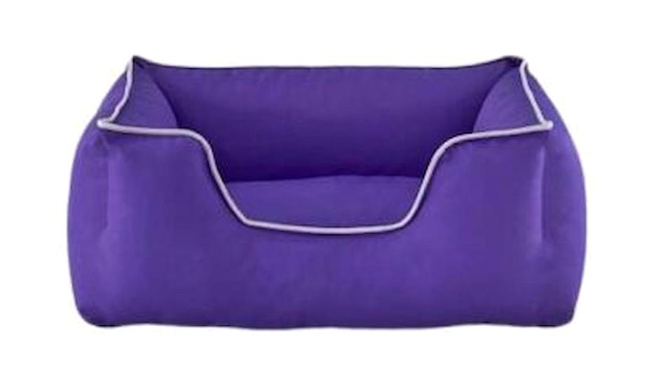 Pet Comfort Alpha Outdoor Yıkanabilir Küçük Irk İç Mekan Köpek Yatağı Mor
