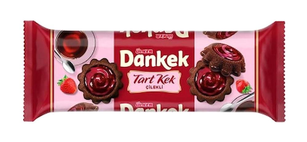 Ülker Dankek Tart Çilekli Kek 4x180 gr