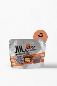 Jul Cupeanut Yer Fıstıklı Sütlü Çikolata 150 gr 3 Adet