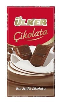 Ülker Tablet Sütlü Çikolata 80 gr 24 Adet