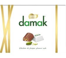 Nestle Damak Antep Fıstıklı Sütlü Çikolata 176 gr