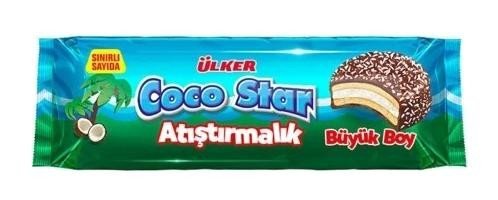 Ülker Coco Star Sütlü Çikolata 154 gr 4 Adet