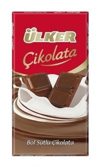 Ülker Tablet Sütlü Çikolata 80 gr 2 Adet
