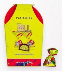 Patiswiss Antep Fıstıklı Pirinç Patlaklı Sütlü Çikolata 200 gr