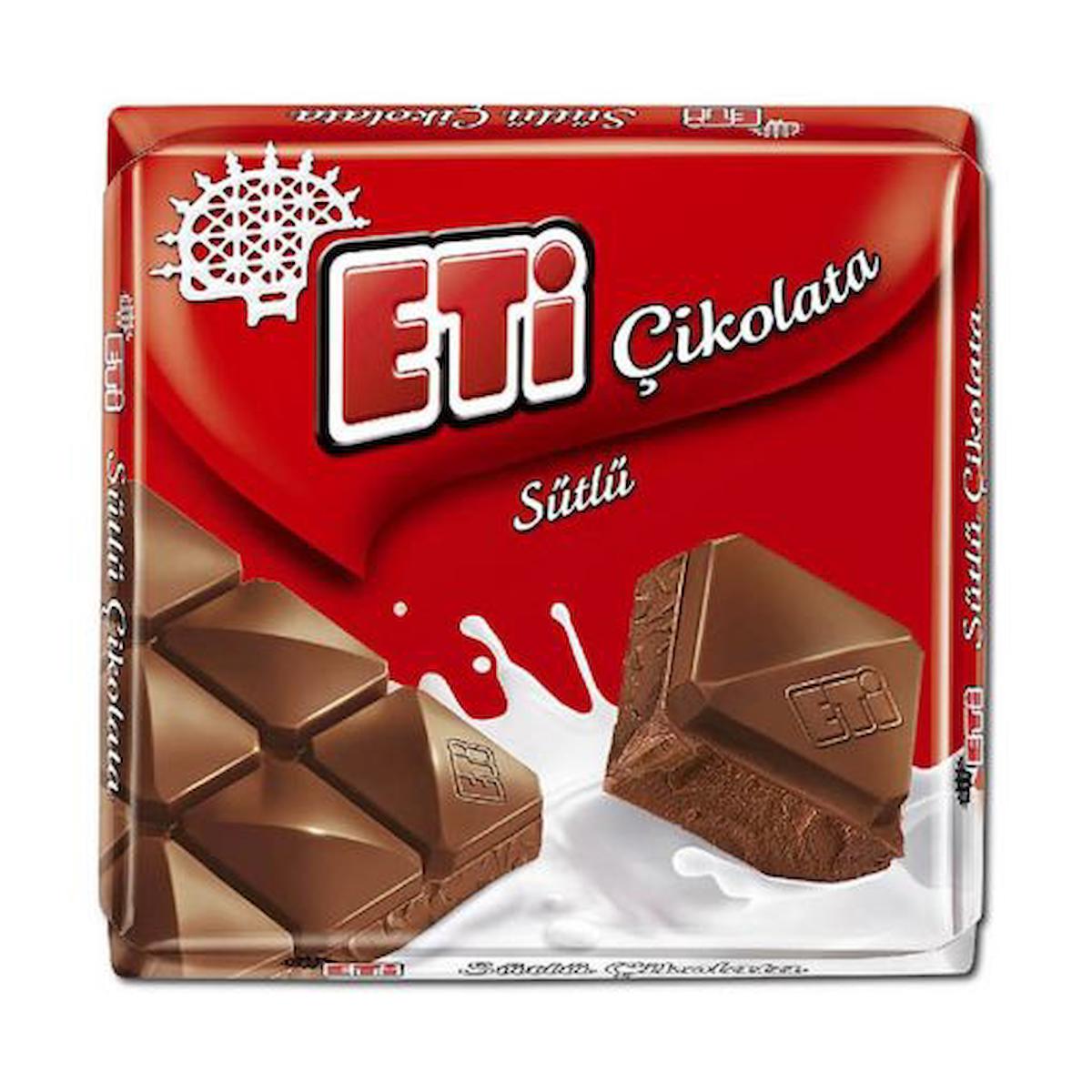 Eti Sütlü Çikolata 65 gr 12 Adet