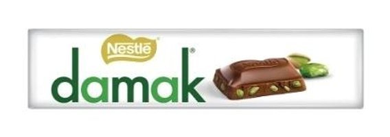 Nestle Damak İnci Baton Antep Fıstıklı Sütlü Çikolata 30 gr 6 Adet
