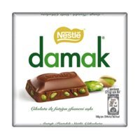 Nestle Damak Kare Antep Fıstıklı Sütlü Çikolata 60 gr 6 Adet