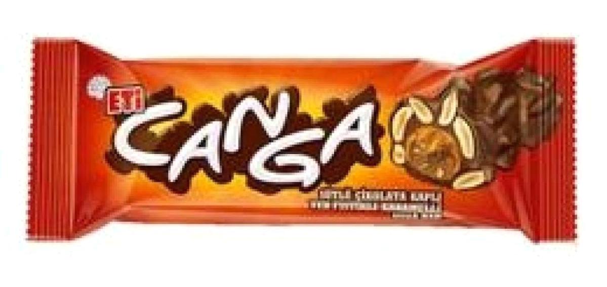 Eti Canga Yer Fıstıklı Sütlü Çikolata 45 gr 12 Adet