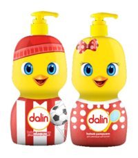 Dalin Civciv Şişeli Göz Yakmayan Yenidoğan Tüm Ciltler Bebek Şampuanı 2x500 ml