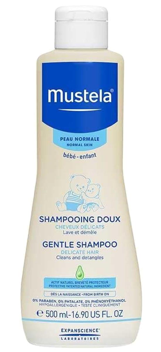 Mustela Göz Yakmayan Yenidoğan Normal Ciltler Avokado Yağlı Bebek Şampuanı 500 ml