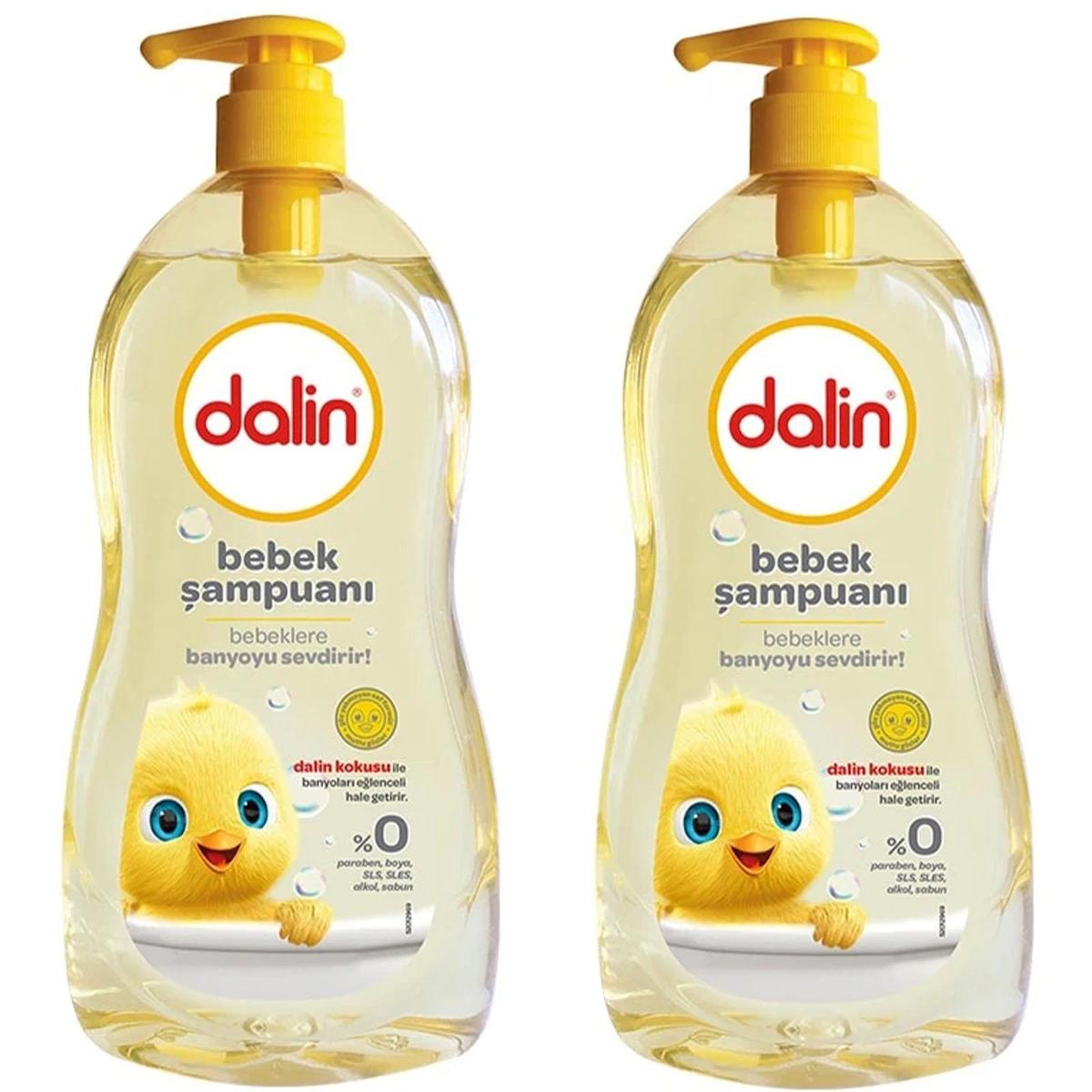 Dalin Göz Yakmayan Yenidoğan Bebek Şampuanı 2x400 ml