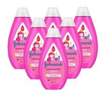 Johnson's Baby Işıldayan Parlaklık Göz Yakmayan Hipoalerjenik Yenidoğan Tüm Ciltler Argan Yağlı Bebek Şampuanı 6x500 ml