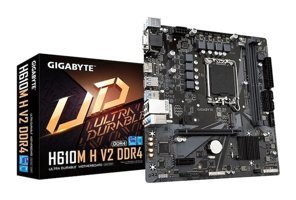 Gigabyte HV2 D5 H610M LGA 1700 Soket DDR5 Bellek 5600 Mhz HDMI Micro ATX Intel Uyumlu Anakart