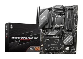 MSI Plus B650 AM5 Soket DDR5 Bellek 7200 Mhz PCIe 4.0 HDMI Wifi Overclock ATX Gaming AMD Uyumlu Anakart