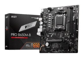 MSI Pro B650M-B AM5 Soket DDR5 Bellek 6800 Mhz PCIe 4.0 HDMI Overclock ATX AMD Uyumlu Anakart