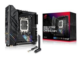 Asus ROG Strix B760-I LGA 1700 Soket DDR5 Bellek 7600 Mhz HDMI Wifi Mini ITX Gaming Intel Uyumlu Anakart