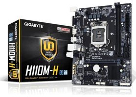 Gigabyte GA H110M LGA 1151 Soket DDR4 Bellek 2133 MHz HDMI Micro ATX Masaüstü Intel Uyumlu Anakart
