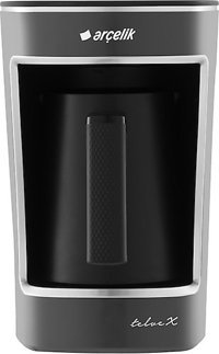 Arçelik TKM 3341 Telve-X 1 Hazneli 5 Fincan 670 W Antrasit Türk Kahvesi Makinesi