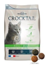 Pro Nutrition Crocktail Kümes Hayvanlı Tahıllı Yetişkin Kedi Maması 10 kg