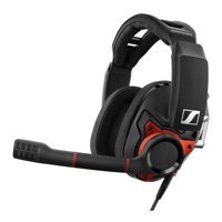 Sennheiser GSP 600 3.5 mm Jak Gürültü Önleyici Mikrofonlu Kablolu Kulak Üstü Kulaklık Siyah