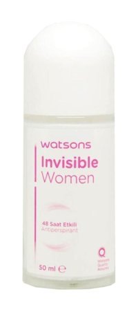 Watsons Invisible Ter Önleyici Antiperspirant Roll-On Kadın Deodorant 50 ml