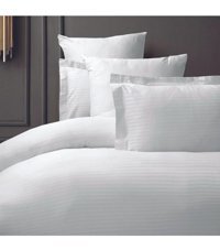 Maxstyle Saten 4 Mevsim 200 x 220 cm Çarşaflı Düz Çift Kişilik Nevresim Takımı Beyaz
