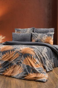 Çeyiz Diyarı Robby Pamuklu 4 Mevsim 200 x 220 cm Çarşaflı Desenli Çift Kişilik Nevresim Takımı Çok Renkli