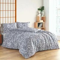 İpekçe 4803-V7 İpek 4 Mevsim 160 x 220 cm Çarşaflı Desenli Çift Kişilik Nevresim Takımı Çok Renkli