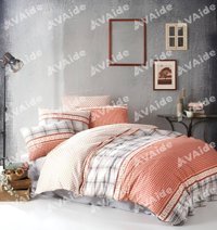 Minteks Dolce Ranforce 4 Mevsim 160 x 220 cm Çarşaflı Desenli Çift Kişilik Nevresim Takımı Çok Renkli