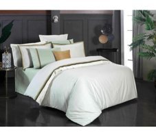 Sarev Minsk Pamuk Saten 4 Mevsim 200 x 220 cm Çarşaflı Desenli Çift Kişilik Nevresim Takımı Çok Renkli