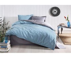 Özdilek Colormix Pamuklu 4 Mevsim 200 x 220 cm Çarşaflı Desenli Çift Kişilik Nevresim Takımı Antrasit