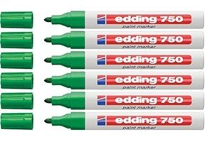 Edding 750 3 Adet Doldurulabilir Silinebilir Yeşil Tahta Kalemi