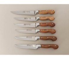 Lazoğlu Çelik Düz 24 - 25 - 26 cm 6 Parça Ekmek Bıçağı