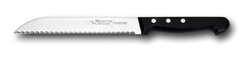 Bora Bıçakları 725 Abs Çelik Tırtıklı 17 cm Ekmek Bıçağı