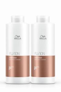 Wella Fusion Intense İpek Özü Etki Boyalı Saçlar Tüm Saçlar İçin Kadın Saç Kremi 2x1 lt