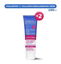 Urban Care Soft & Shine Hyaluronik Asit - Kolajen Etki Tüm Saçlar İçin Durulanmayan Kadın Saç Kremi 2x150 ml