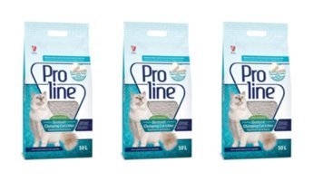 Pro Line Marsilya Sabunlu Topaklanan İnce Taneli Bentonit Kedi Kumu 3x10 lt