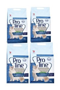Pro Line Parfümsüz Topaklanan İnce Taneli Bentonit Kedi Kumu 4x5 lt