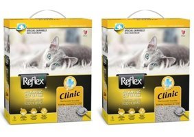 Reflex Kinik Topaklanan İnce Taneli Bentonit Kedi Kumu 2x6 lt