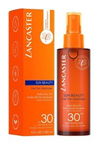 Lancaster Sun Beauty Fast Tan Optimizer Satin Dry 30 Faktör Güneş Yağı 150 ml