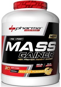 Pharma Nutrition Muz Aromalı 30 Servis Kilo Aldırıcı Gainer 3300 gr Toz