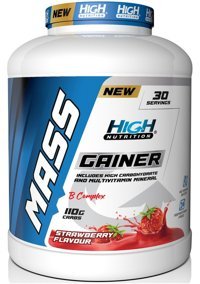 High Nutrition Çilek Aromalı 30 Servis Kas Yapıcı Gainer 3600 gr Toz