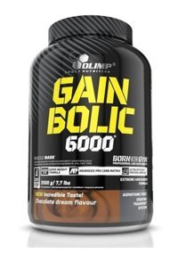 Olimp Gain Bolic 6000 Çikolata Aromalı 35 Servis Kilo Aldırıcı Karbonhidrat 3500 gr Toz + Shaker Carnitine BCAA Hediye