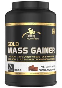 Torq Nutrition Gold Çikolata Aromalı 7 Servis Kas Kilo Gainer 1400 gr Toz