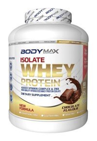 Bodymax Whey Protein Isolate Çikolata Aromalı 68 Servis Kas Yapıcı Karbonhidrat 2040 gr Toz
