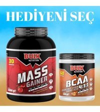 Bulk Nutrition Çikolata Aromalı 60 Servis Kilo Aldırıcı Gainer 3000 gr Şase
