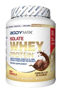 Bodymax Whey Protein Isolate Çikolata Aromalı 32 Servis Kas Yapıcı Karbonhidrat 960 gr Toz