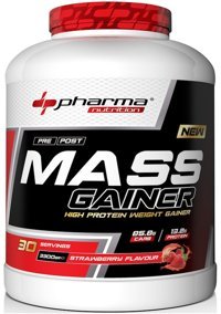 Pharma Nutrition Çilek Aromalı 30 Servis Kilo Aldırıcı Gainer 3300 gr Toz